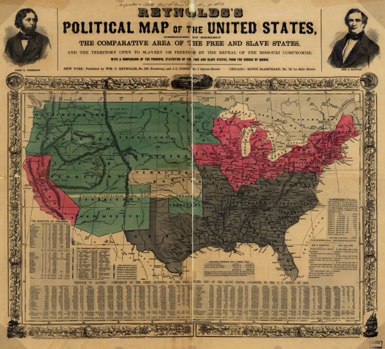 Map And Timeline American Civil War